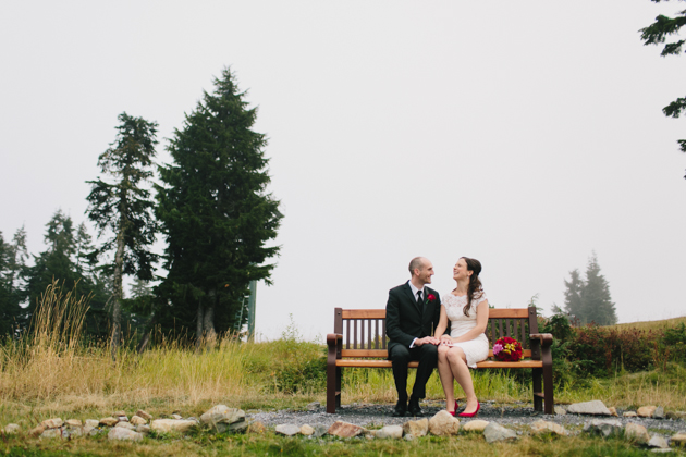 grouse mountain wedding photos