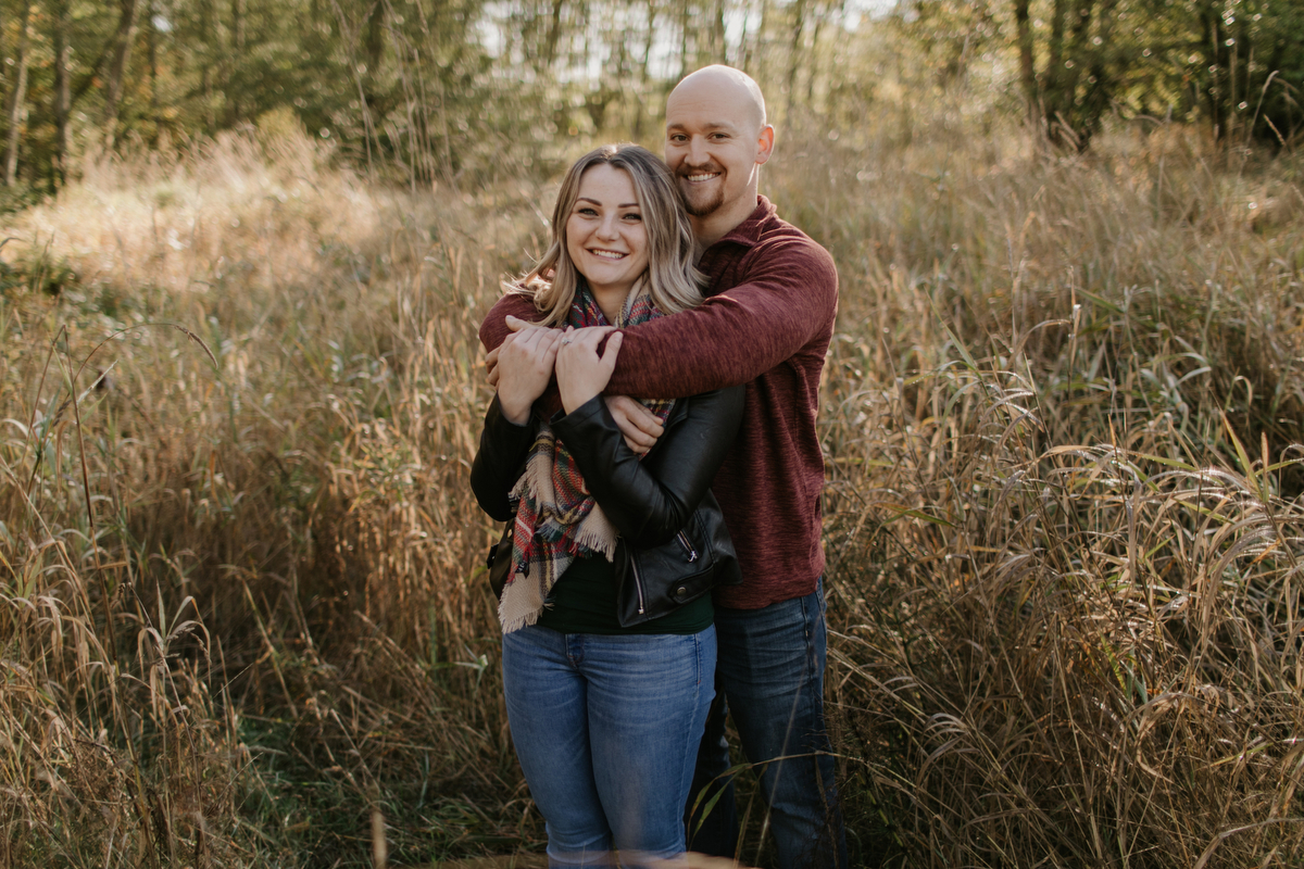 campbell valley engagement photos
