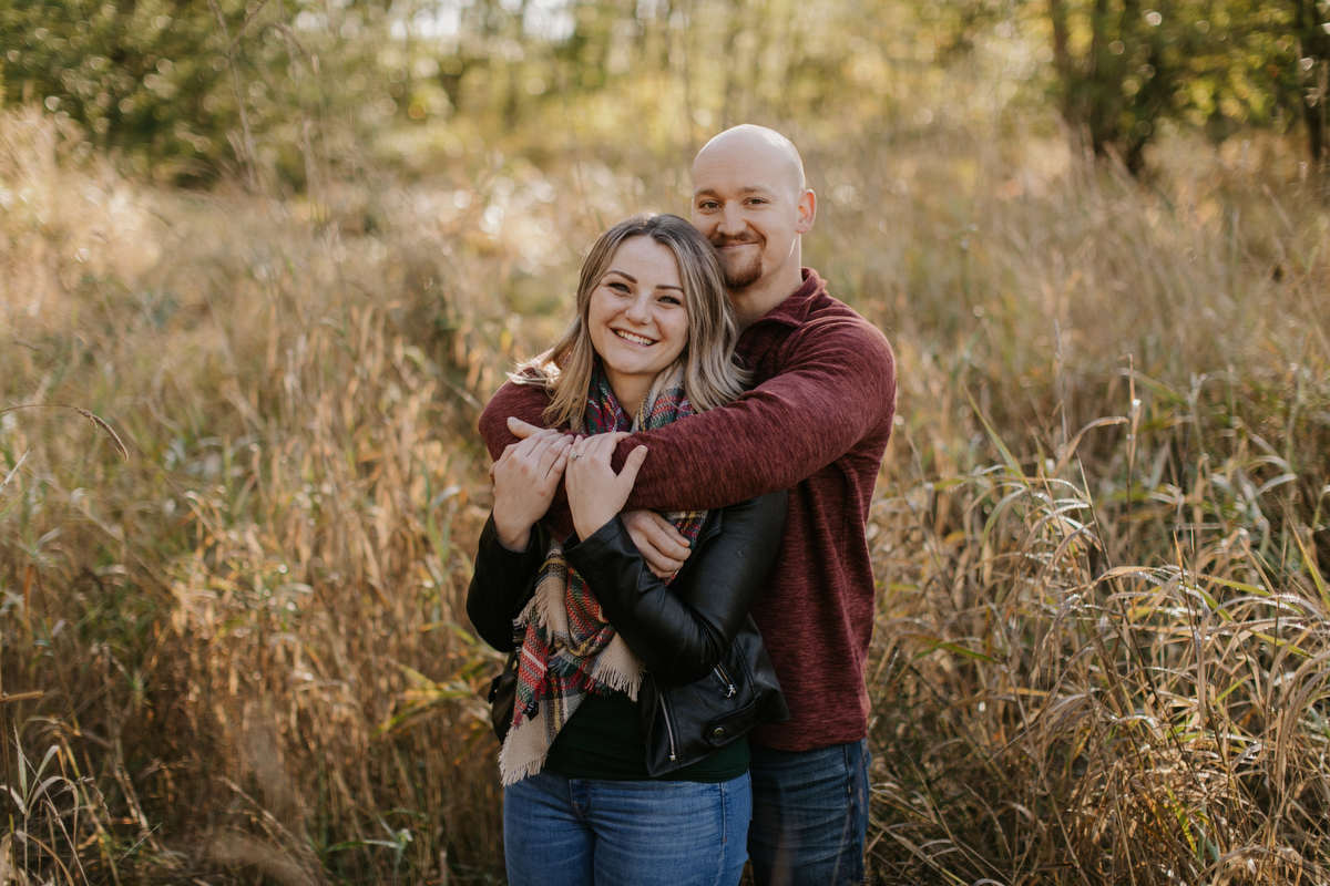 campbell valley engagement photos
