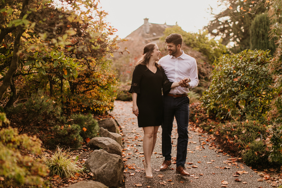engagement photos at cecil green park house