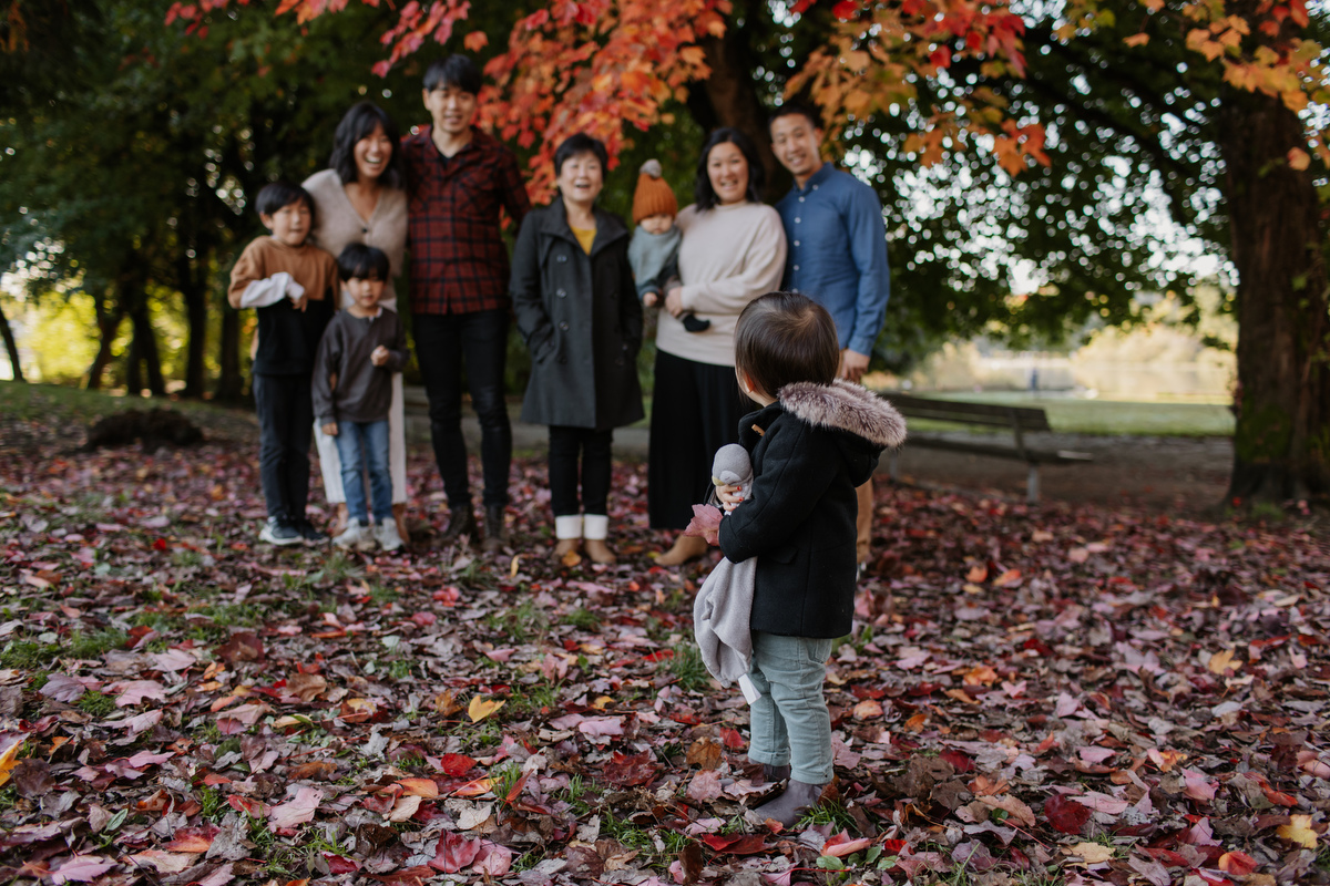 Fall Family Photos in Vancouver