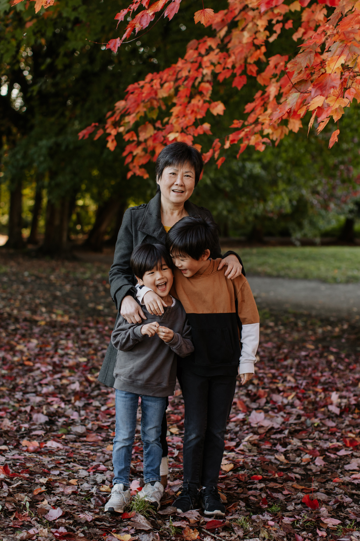 Fall Family Photos in Vancouver