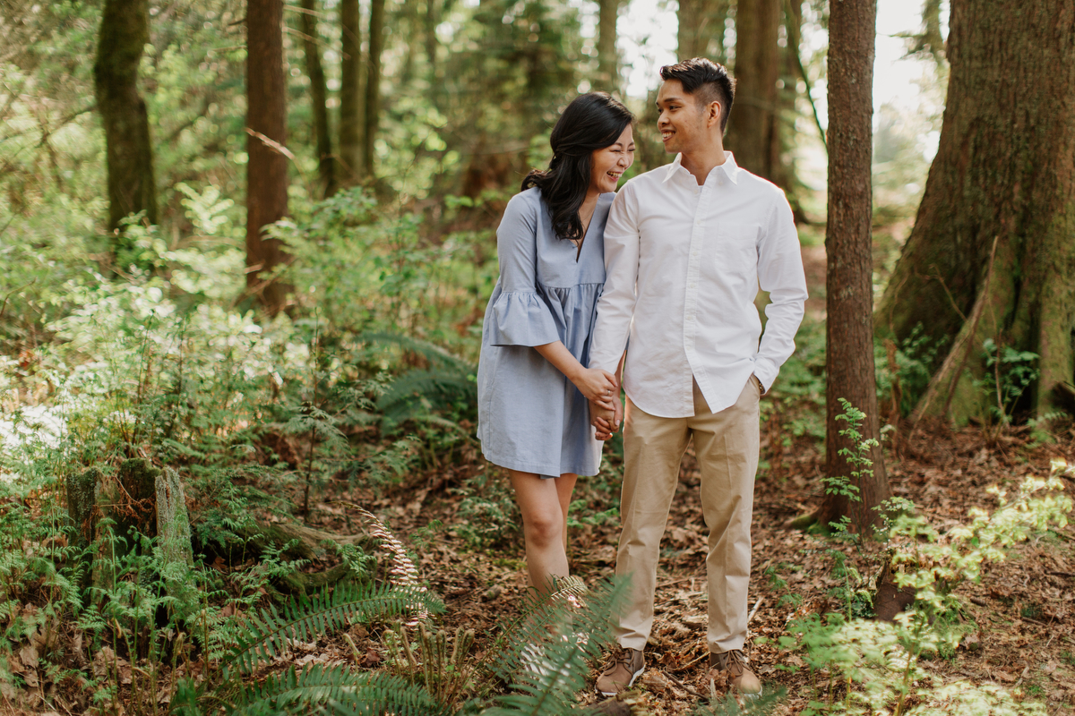 Engagement Photo Locations in Vancouver Stanley Park