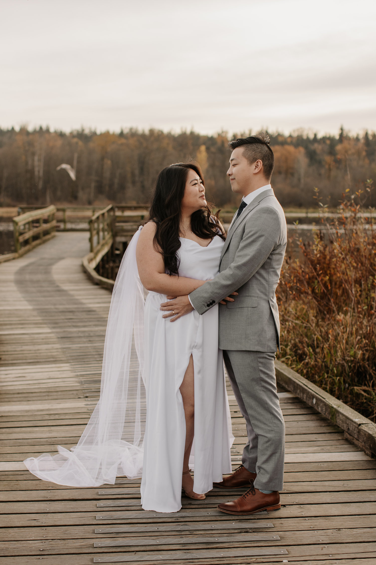 Burnaby Lake Wedding Photos