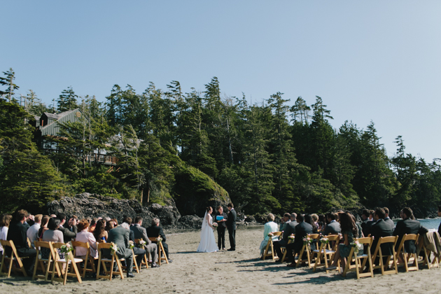middle beach lodge tofino wedding photos